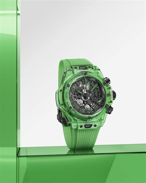 green hublot|Hublot big bang saxem.